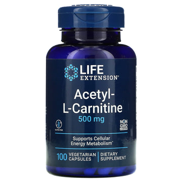 Life Extension, Acetyl-L-Carnitine, 500 mg