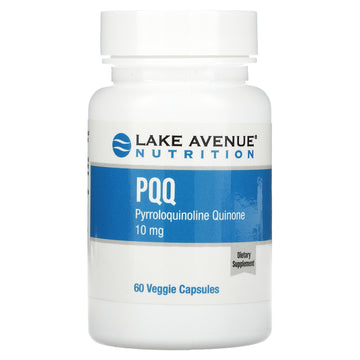 Lake Avenue Nutrition, PQQ (pyrroloquinoline quinone), 10 mg Veggie Capsules