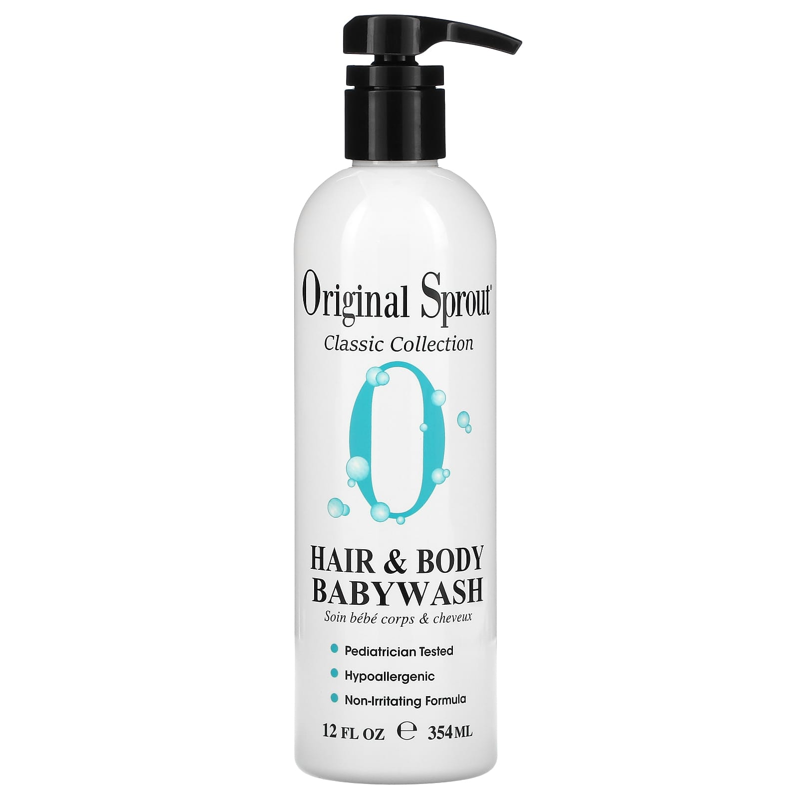 Original Sprout, Classic Collection, Hair & Body Babywash (354 ml)