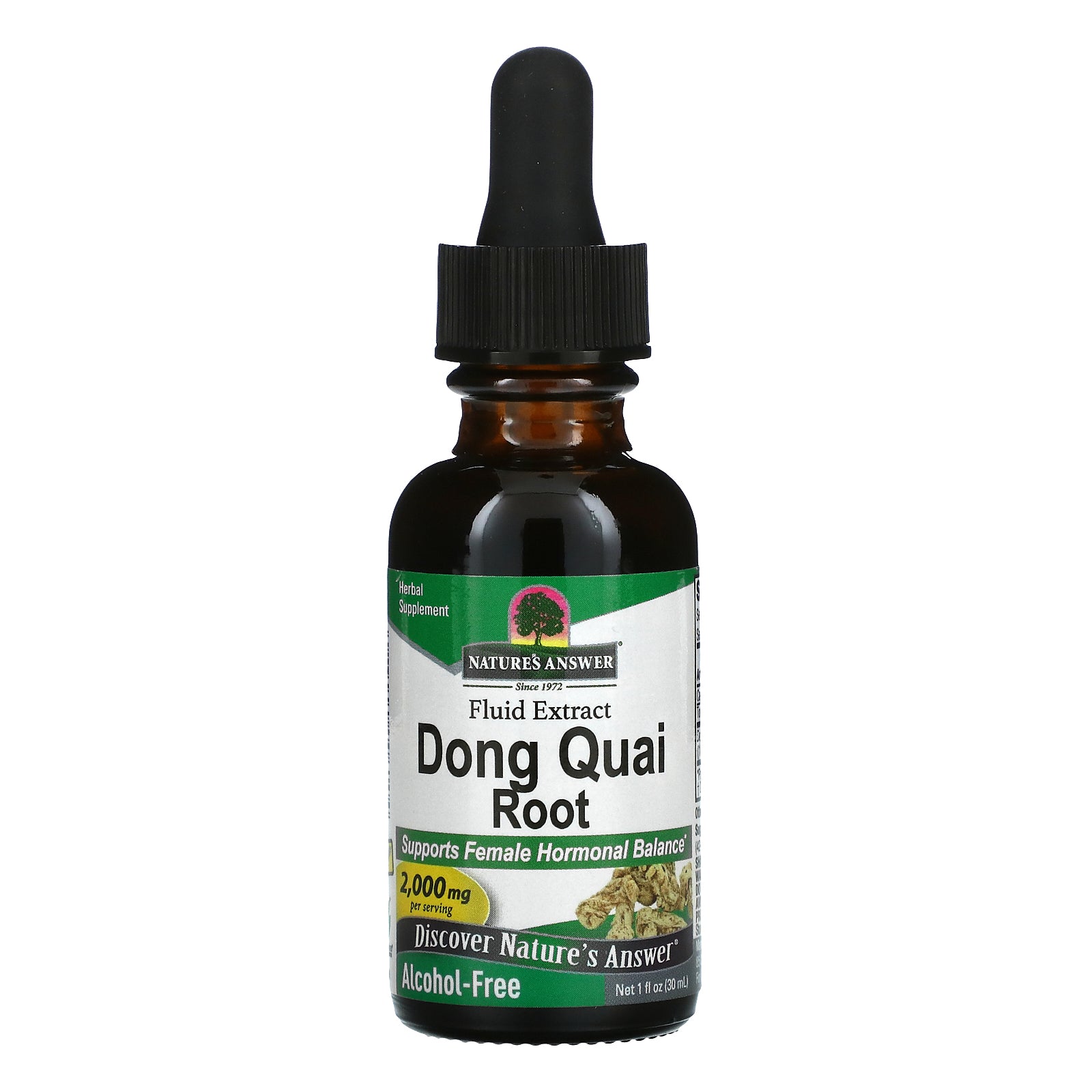 Nature'S Answer, Dong Quai Root, Fluid Extract, Alcohol Free, 2,000 Mg