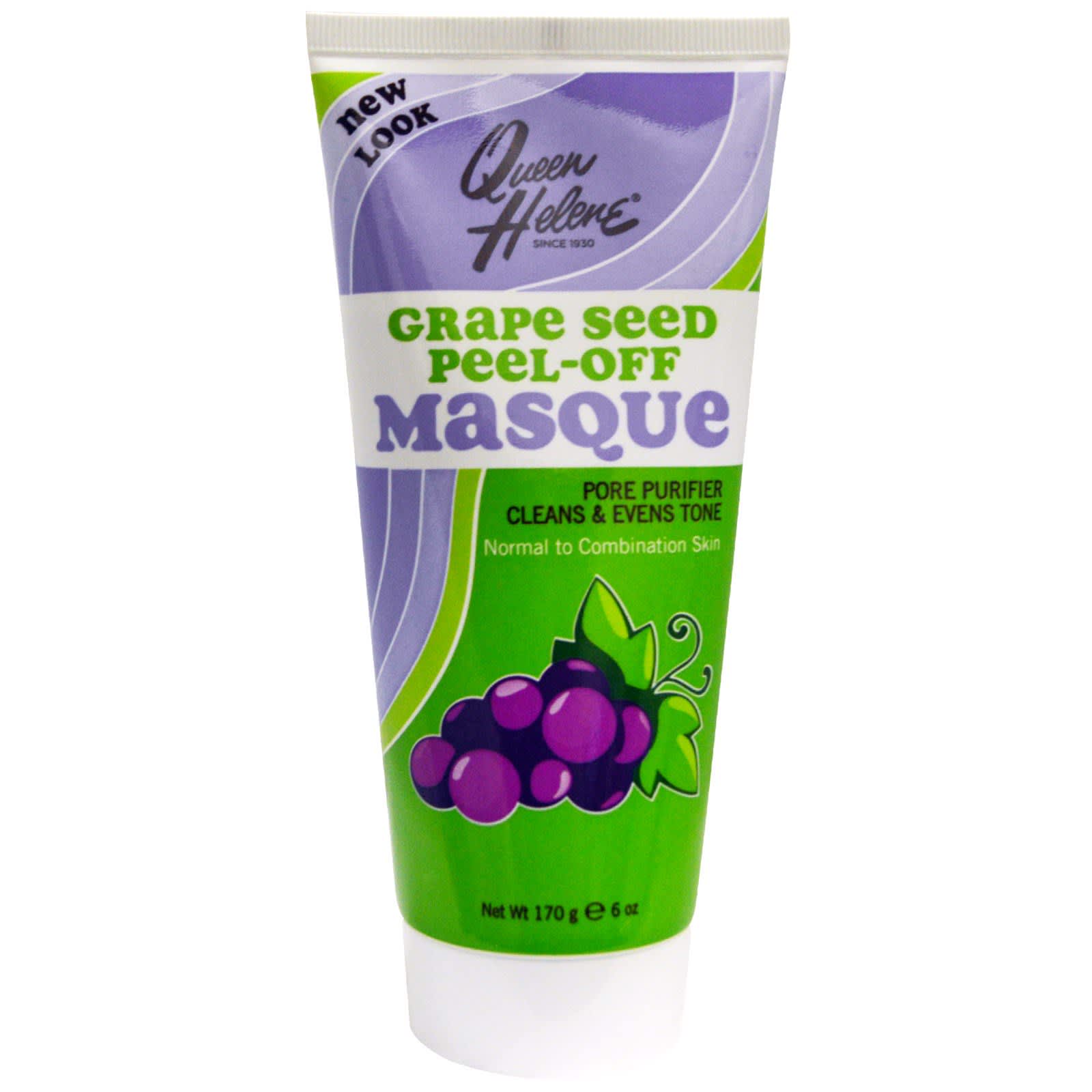 Queen Helene, Grape Seed Peel-Off Masque, Nomal to Combination (170 g)