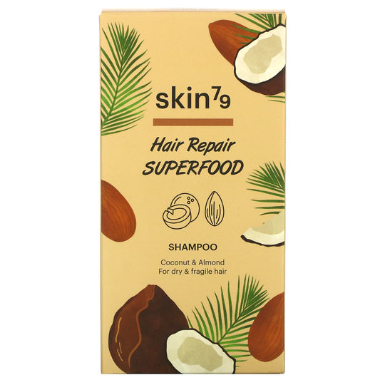 Skin79, Hair Repair Superfood, Shampoo, For Dry & Fragile Hair, Coconut & Almond