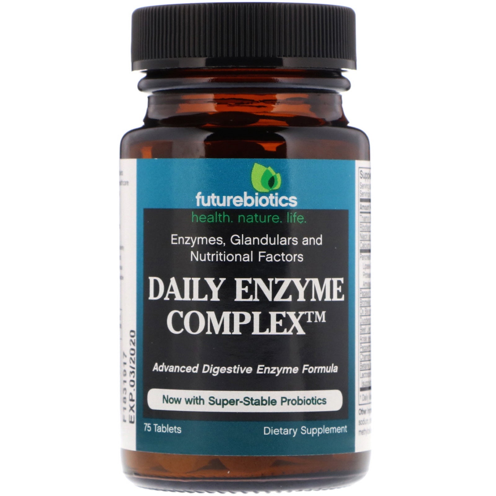 FutureBiotics, Daily Enzyme Complex Tablets