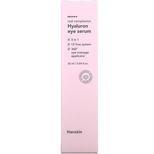 Hanskin, Real Complexion, Hyaluron Eye Serum (25 ml)