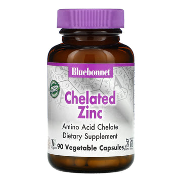 Bluebonnet Nutrition, Chelated Zinc,Vegetable Capsules