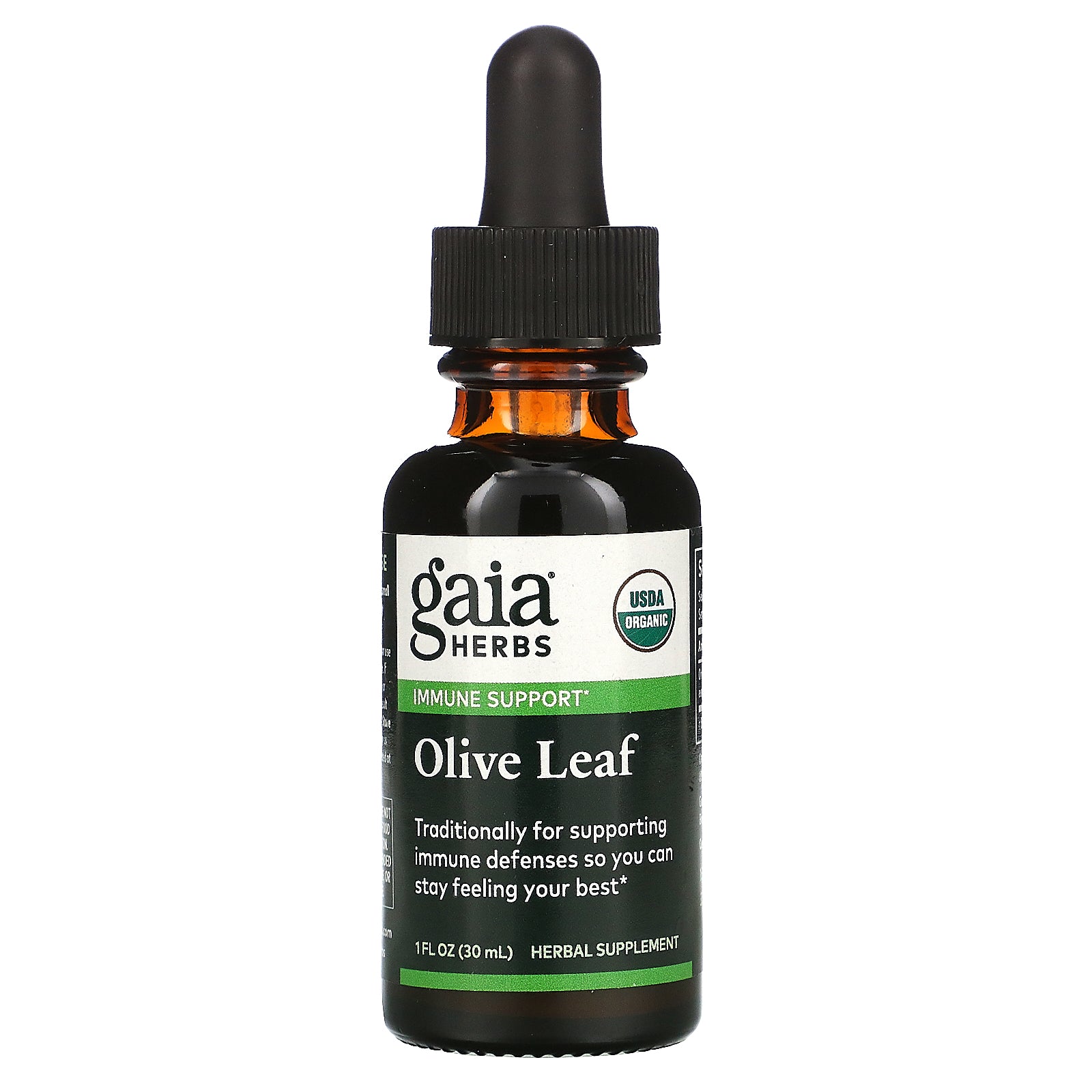 Gaia Herbs, Olive Leaf (30 ml)
