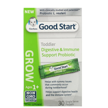 Gerber, Good Start, Grow, Toddler Digestive & Immune Support Probiotic Ages 1+