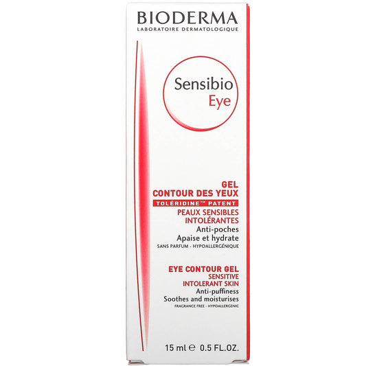 Bioderma, Sensibio, Eye Contour Gel(15 ml)