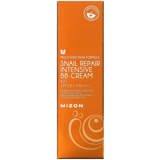 Mizon, Snail Repair Intensive BB Cream, SPF 50+ PA+++, #31 (50 ml)
