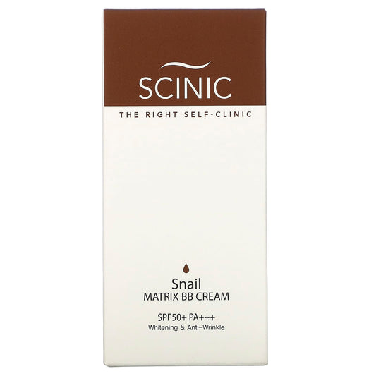 Scinic, Snail Matrix BB Cream, SPF 50+/PA+++ (40 ml)