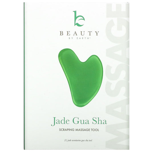 Beauty By Earth, Jade Gua Sha, Scraping Massage Tool