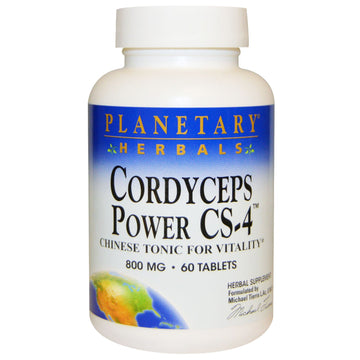 Planetary Herbals, Cordyceps Power CS-4, 800 mg