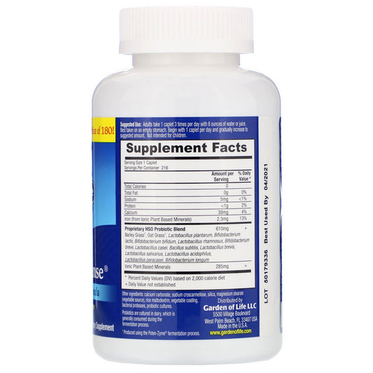 Garden Of Life, Primal Defense, Hso Probiotic Formula Caplets