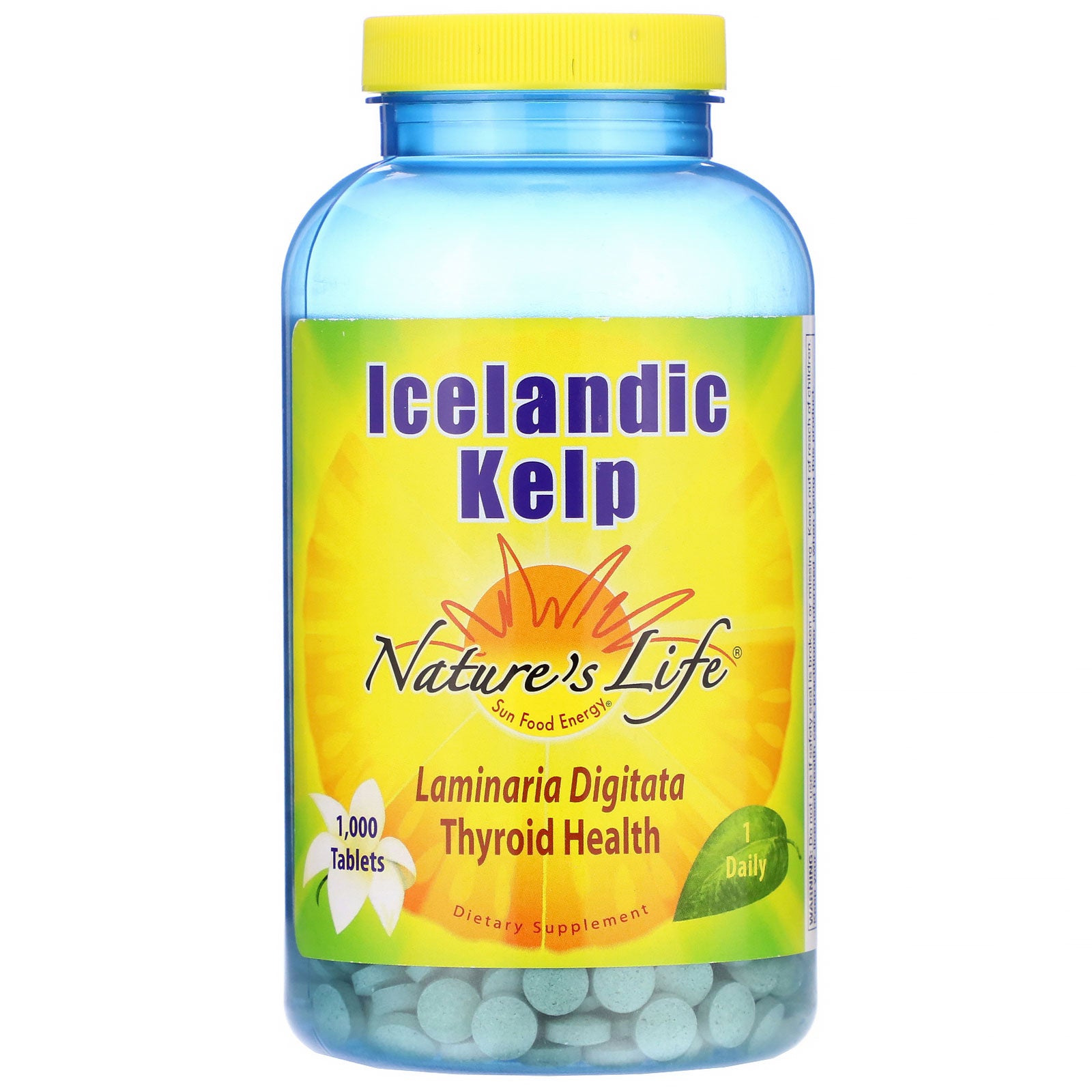 Nature's Life, Icelandic Kelp,  Tablets