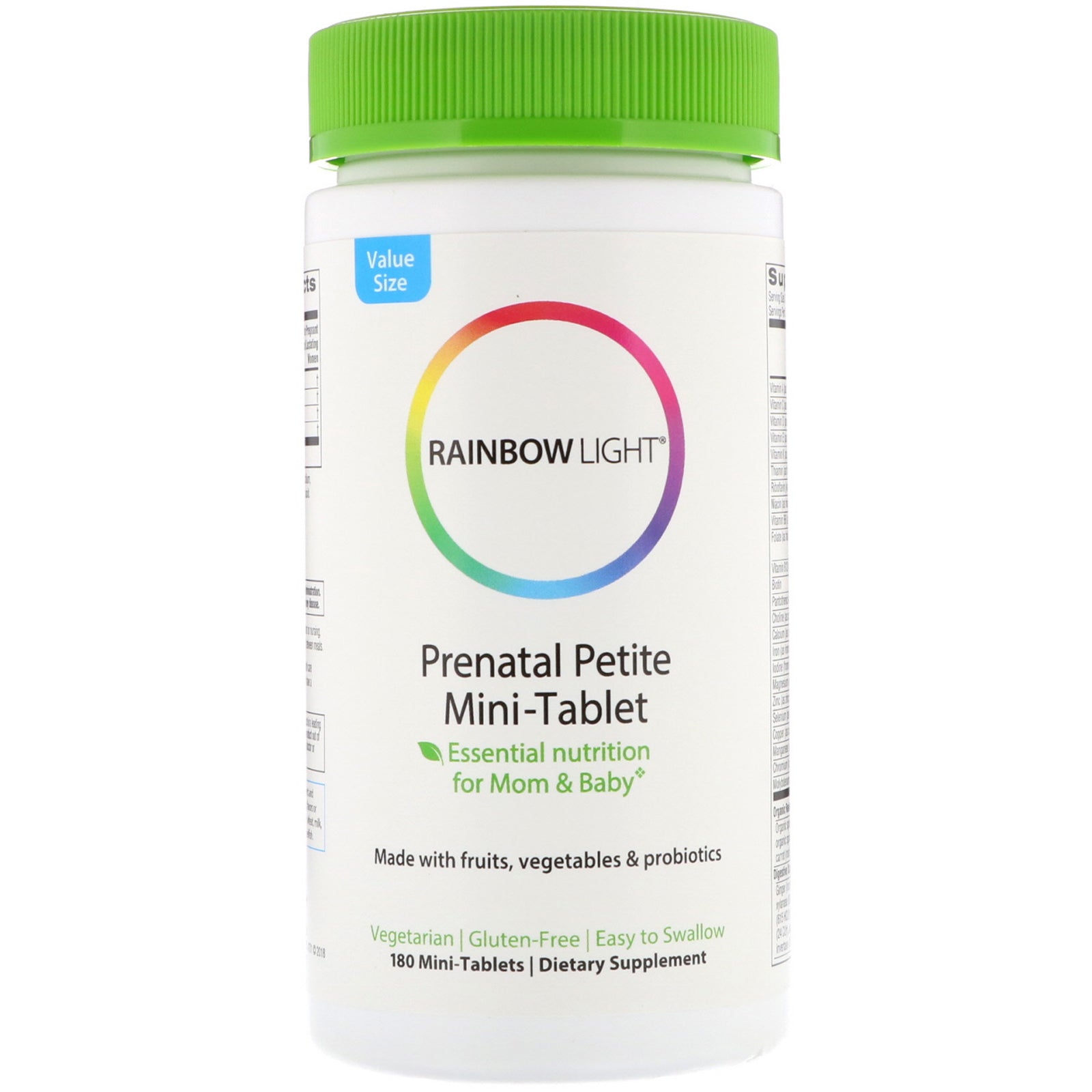 Rainbow Light, Prenatal Petite Mini-Tablet,Mini-Tablets