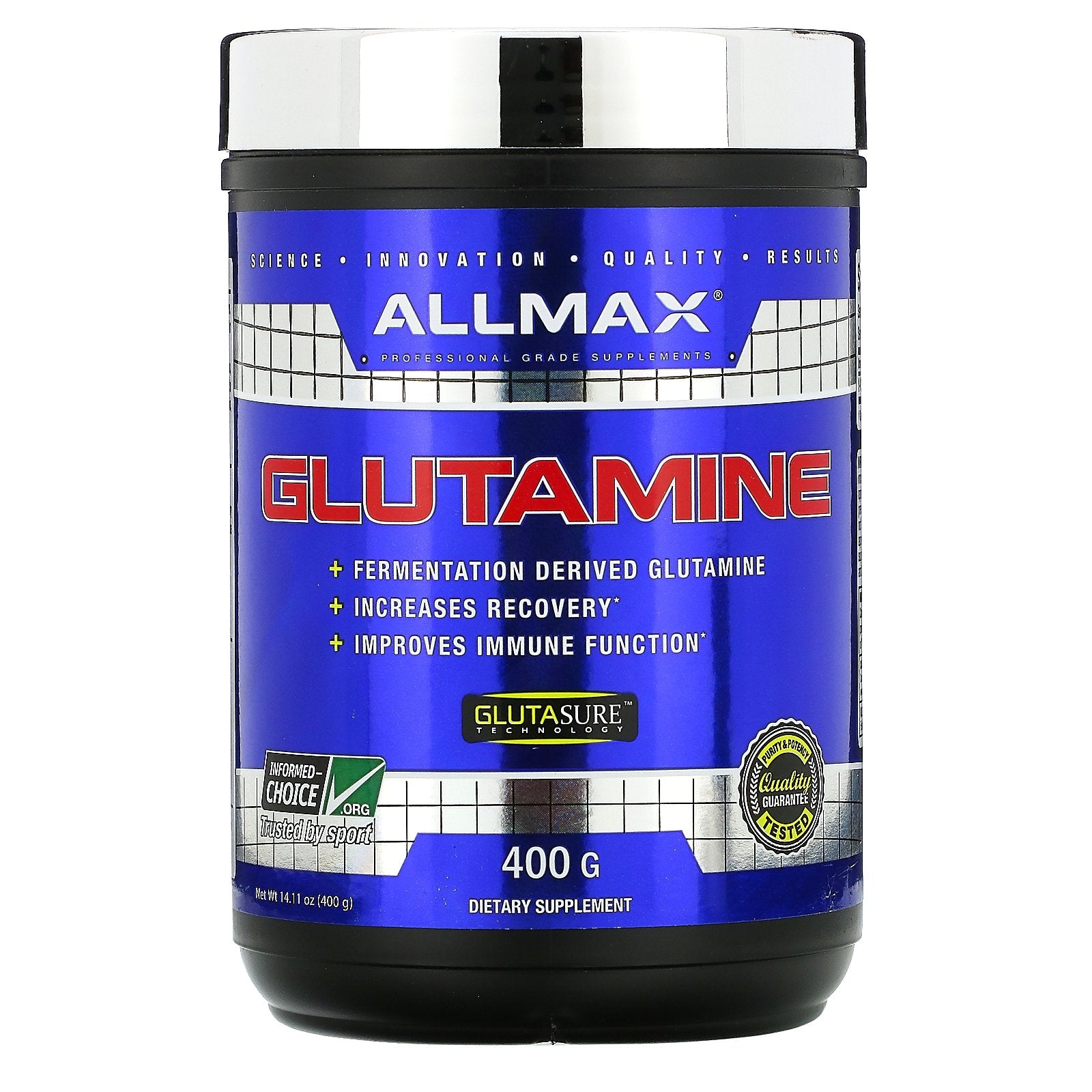 ALLMAX Nutrition, 100% Pure Micronized Glutamine