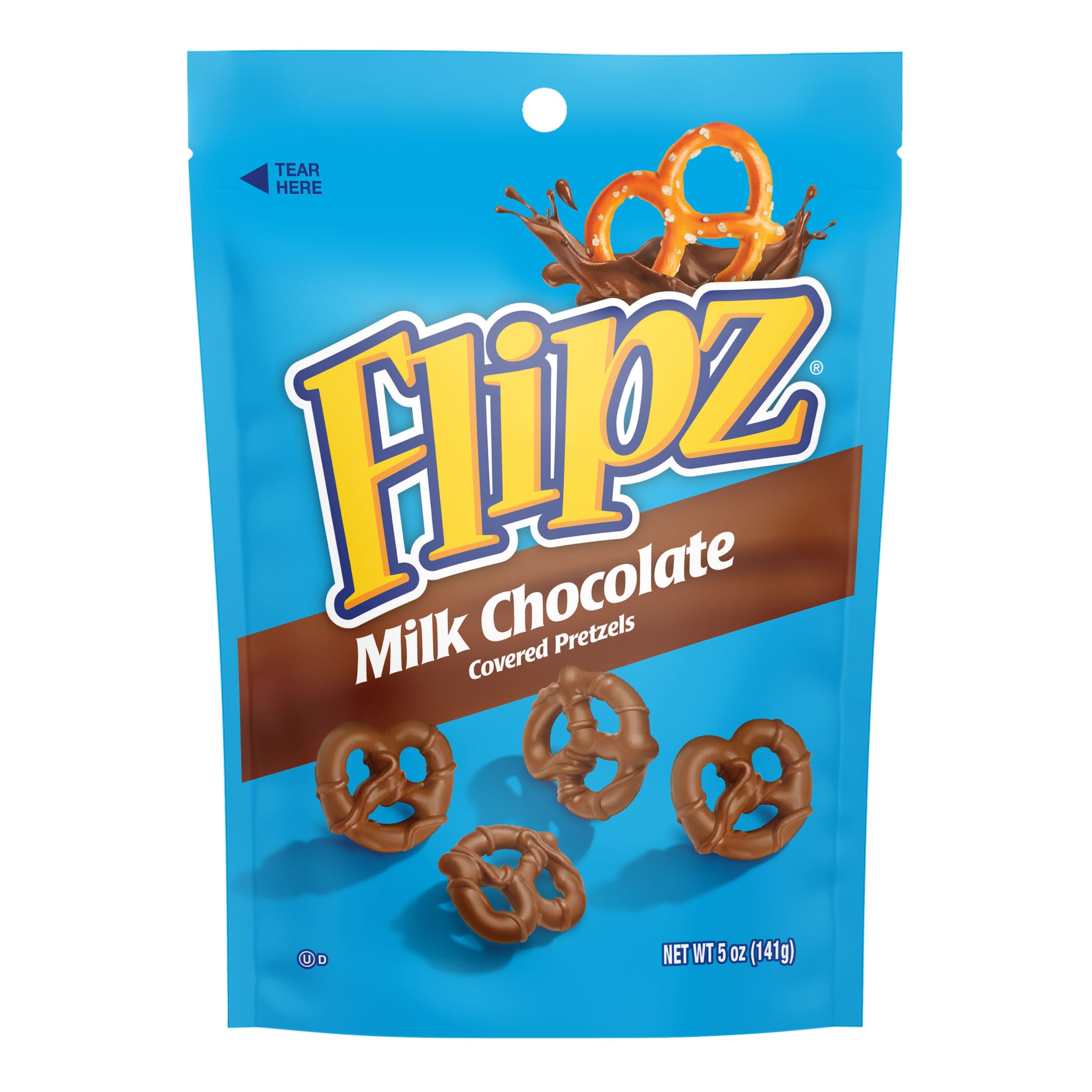 flipz Milk Chocolate Dipped Pretzels