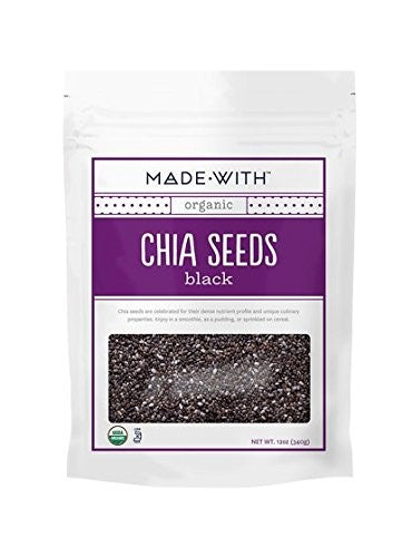 Made With Organic Chia Seeds, Black