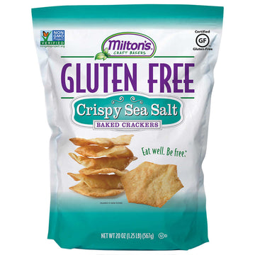 Milton's Gluten Free Crispy Sea Salt Baked Crackers