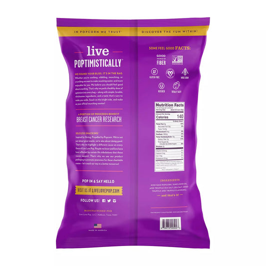 Live Love Pop Truffle Salt Popcorn (14 Ounce)