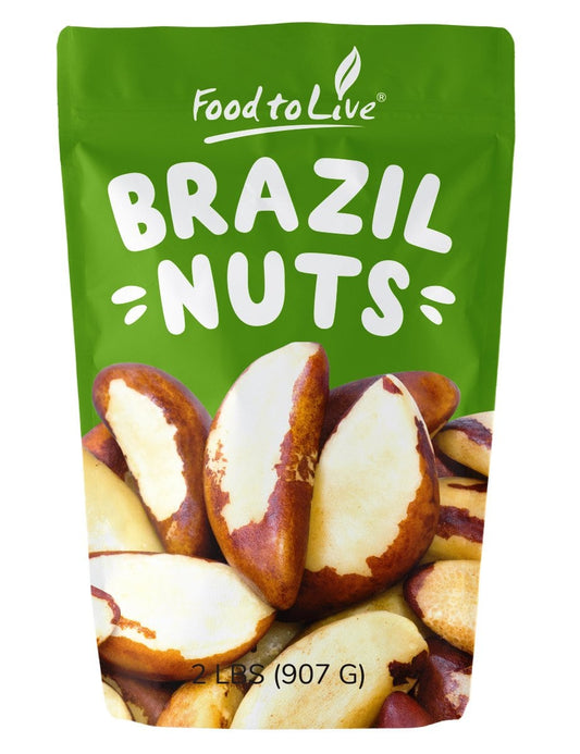 Dry Roasted Brazil Nuts with Himalayan Salt – Oven Roasted, Lightly Salted, No Oil Added, Whole. Vegan, Kosher, Bulk. High in Protein and Selenium. Keto-Friendly Snack