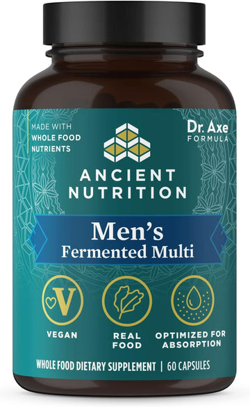 Multivitamin For Men By Ancient Nutrition, Men'S Fermented Multivitami