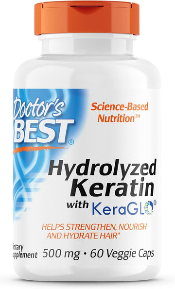 "Doctor's Best Hydrolyzed Keratin Keraglo"