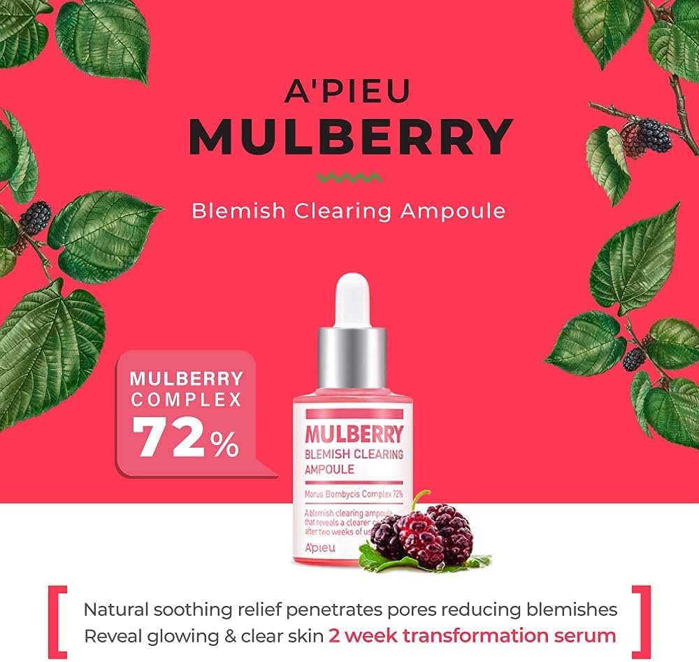 Esupli.com A'PIEU Mulberry Blemish Clearing Ampoule (Set) - Blemish Cle