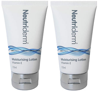 NEUTRIDERM Moisturizing Lotion Dual Pack, Nourishing & Soothing Skin Moisturizer, Long-Lasting & Hydrating Body Lotion and Facial Moisturizer, 125ml (4.2  ), Pack of 2