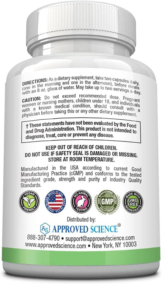 Approved Science MemorySyl - Memory Boosting Supplement - Improve Focu