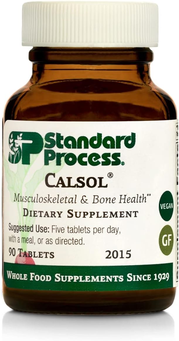 Standard Process Calsol - Provides Skeleton, Digestive, Muscle, And Ga
