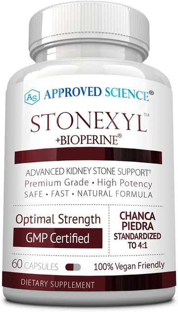 Approved Science Stonexyl - Herbal Support for Kidney Stones - 60 Caps