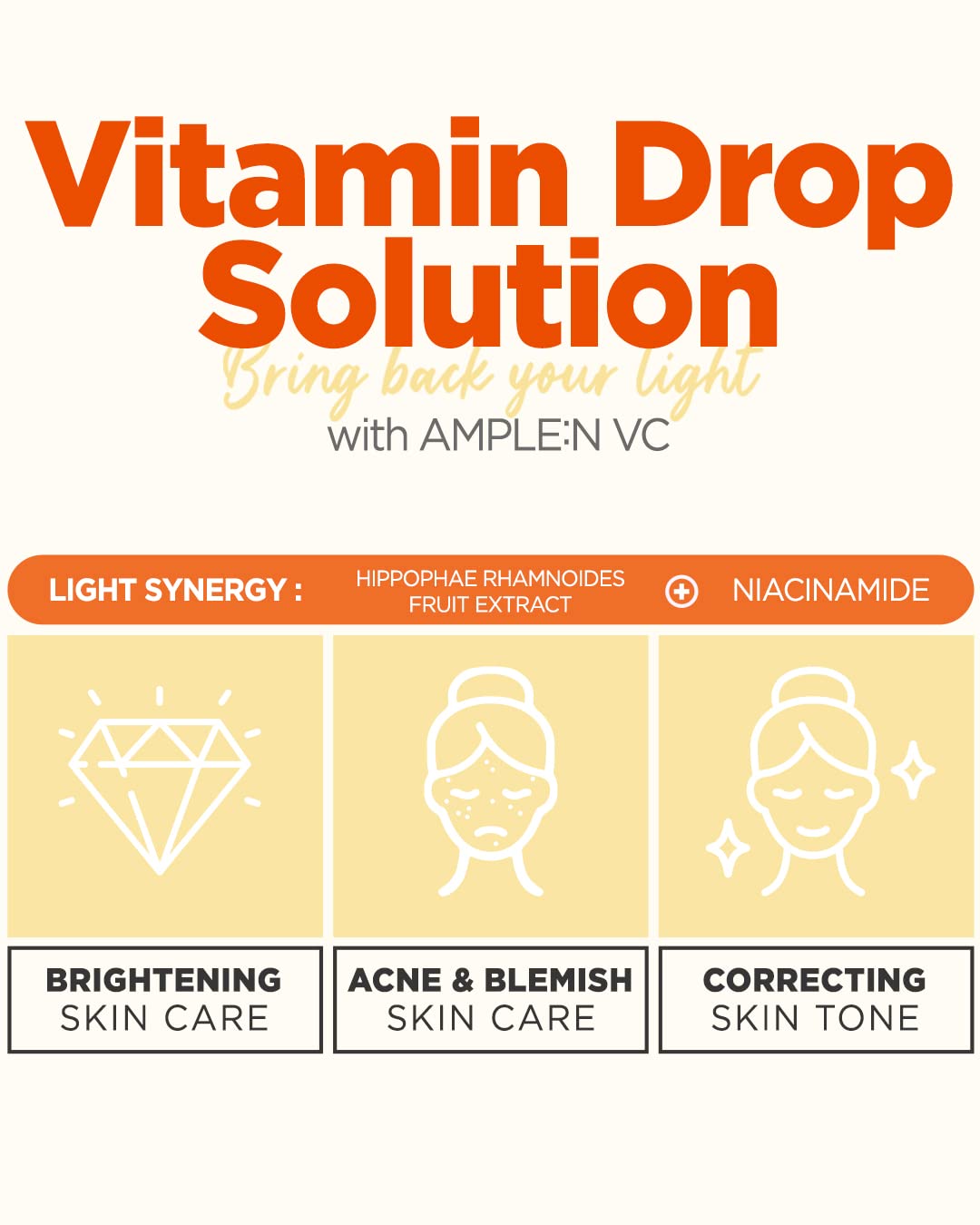 Esupli.com AMPLE:N VC Shot Ampoule - Anti-Aging Face Serum with Vitamin