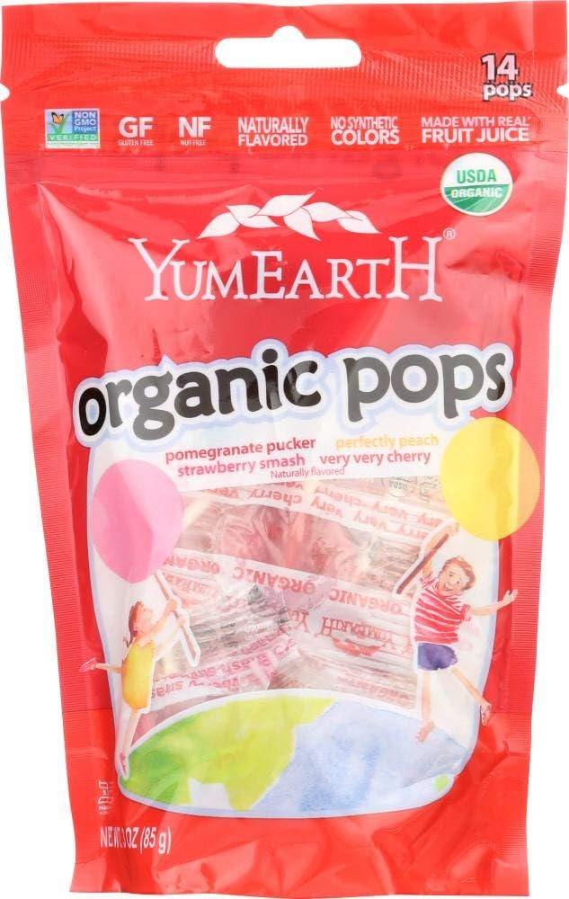  Yummyearth Lolli Pop 15ct Org : Grocery & Gourmet Food