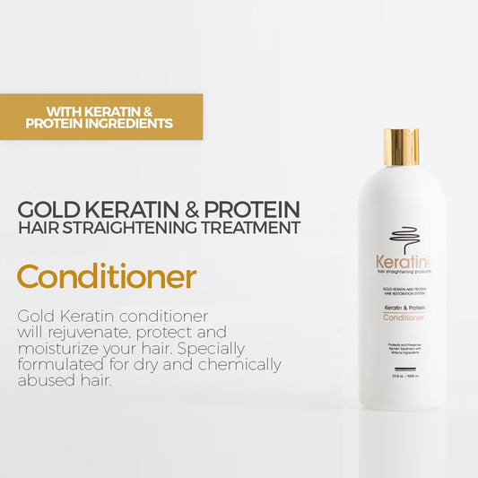 Gold Keratin Protein Conditioner 33.8 / 1000ml
