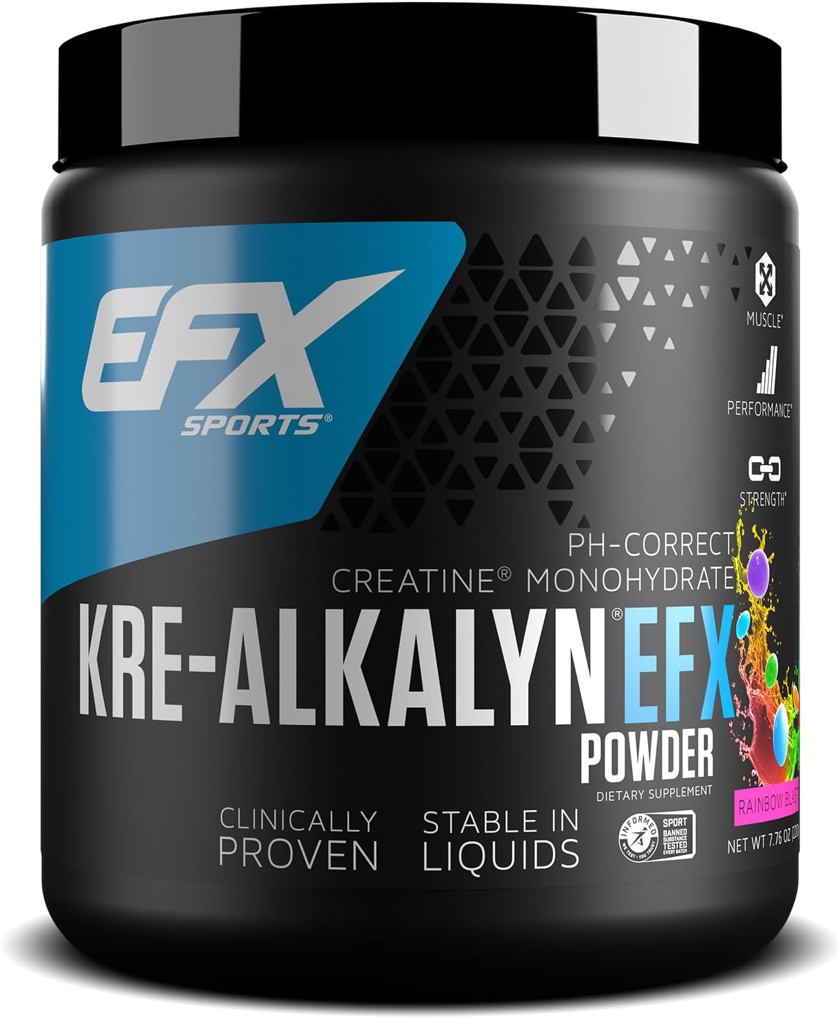 EFX Sports Kre-Alkalyn EFX Powder | pH Correct Creatine Monohydrate Po