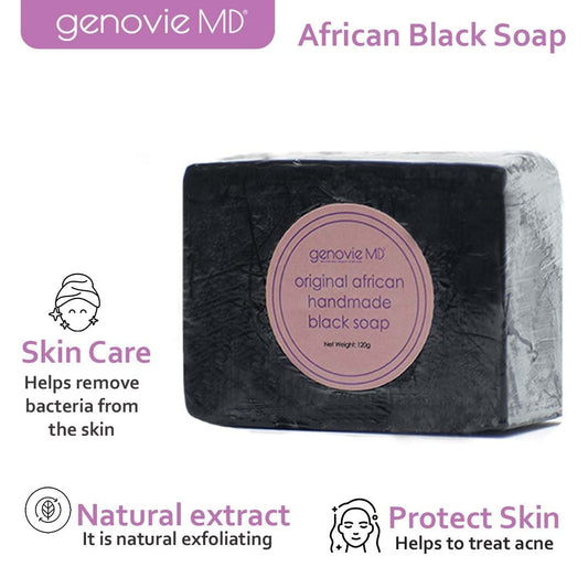 Esupli.com  genovie MD Original African Handmade Black Soap 
