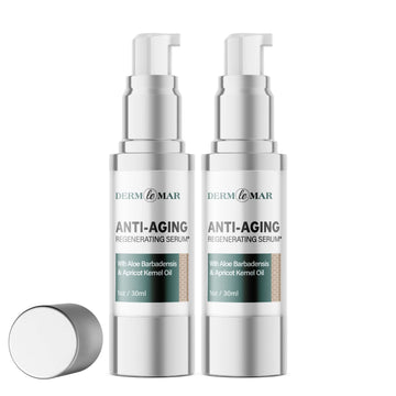 Derm Le Mar Skin Serum Advanced Age Defying Moisturizing Serum - Derm Le Mar Skin Serum Advanced Formula Skin Moisturizer Serum (2 Pack)