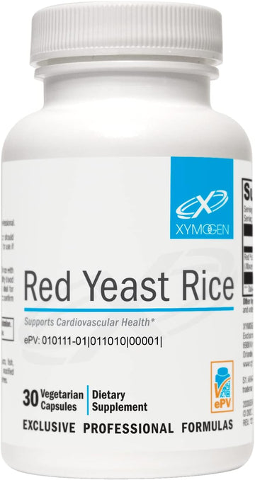 XYMOGEN Red Yeast Rice - Non-GMO Red Yeast Rice Supplement to Help Mai