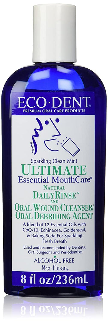 Premium Oral Care Ultimate Daily Rinse Mint Eco-Dent 8  Liquid