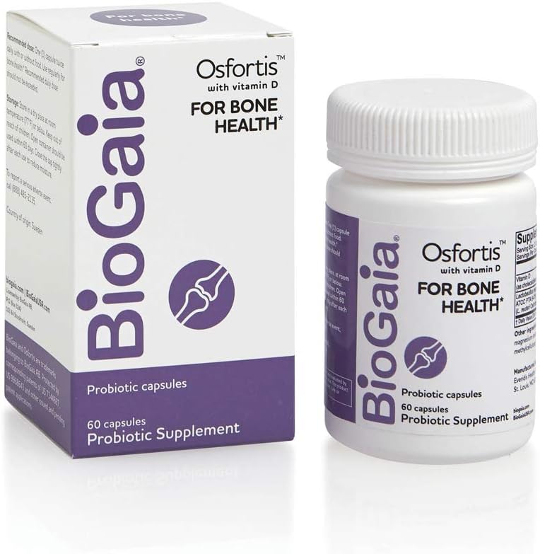 Biogaia Osfortis, Womens Probiotic For Strong Bones, Immune Balance &