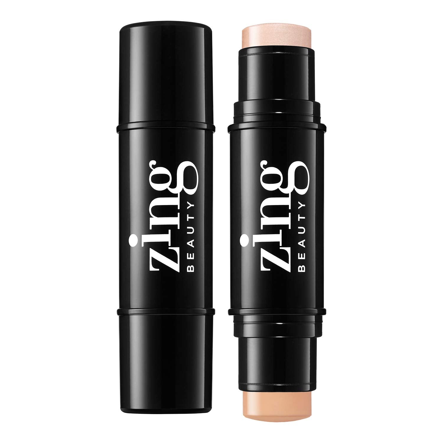 Zing Beauty Skin twin base+primer/highlighter, Light/Luster, 0.42
