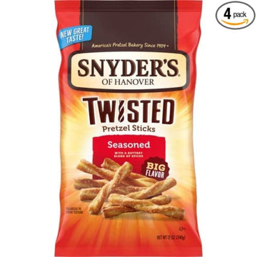 Snyders of Hanover Seasoned Pretzel Twists Sharing Size Bags