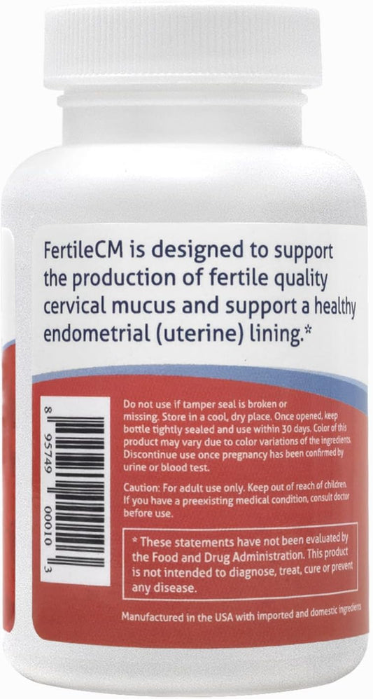 Fairhaven Health FertileCM Fertility Supplement For Women, Capsules -