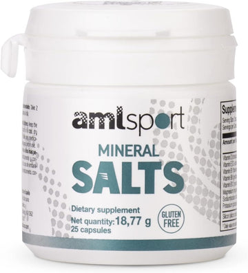 ANA MARIA LAJUSTICIA AML Sport - Mineral Salts - 25 Capsules. Hidrate