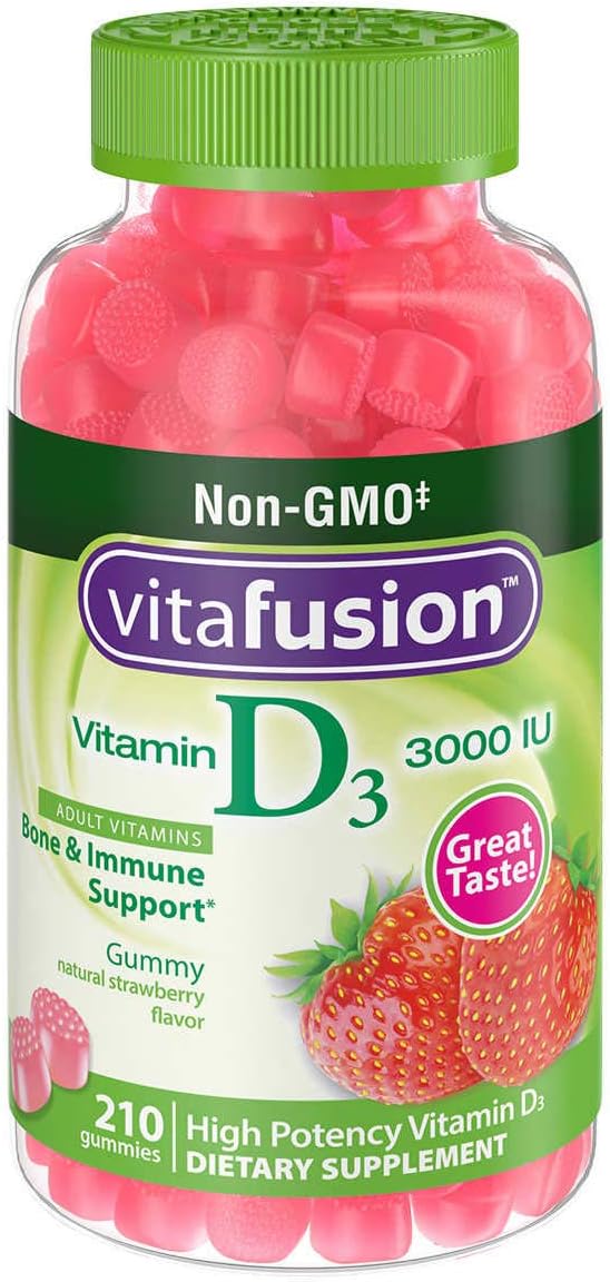 Vitafusion Extra Strength Vitamin D3 Gummies (210 count)