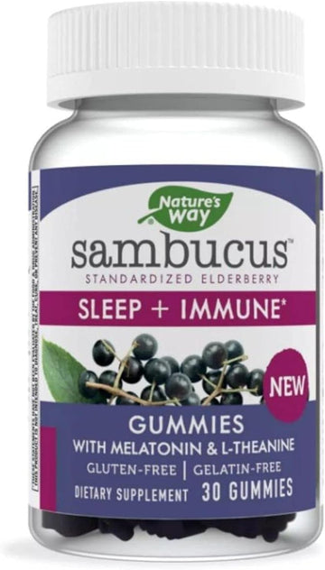 Nature'S Way Nature'S Way Sambucus Elderberry Sleep + Immune Gummies,
