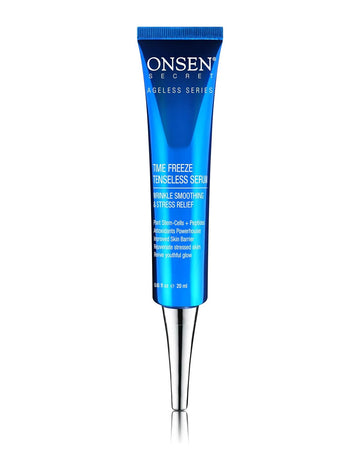 Onsen Secret Time Freeze Tenseless Serum Wrinkle Smoothing & Stress Relief | Recommended by Dermatologist Serum for Wrinkle Repair Made in USA 0.68   20