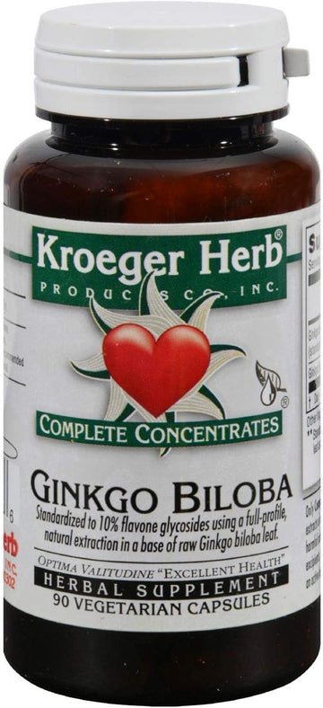 Kroeger Herb Ginkgo Biloba 10% 90 Cap