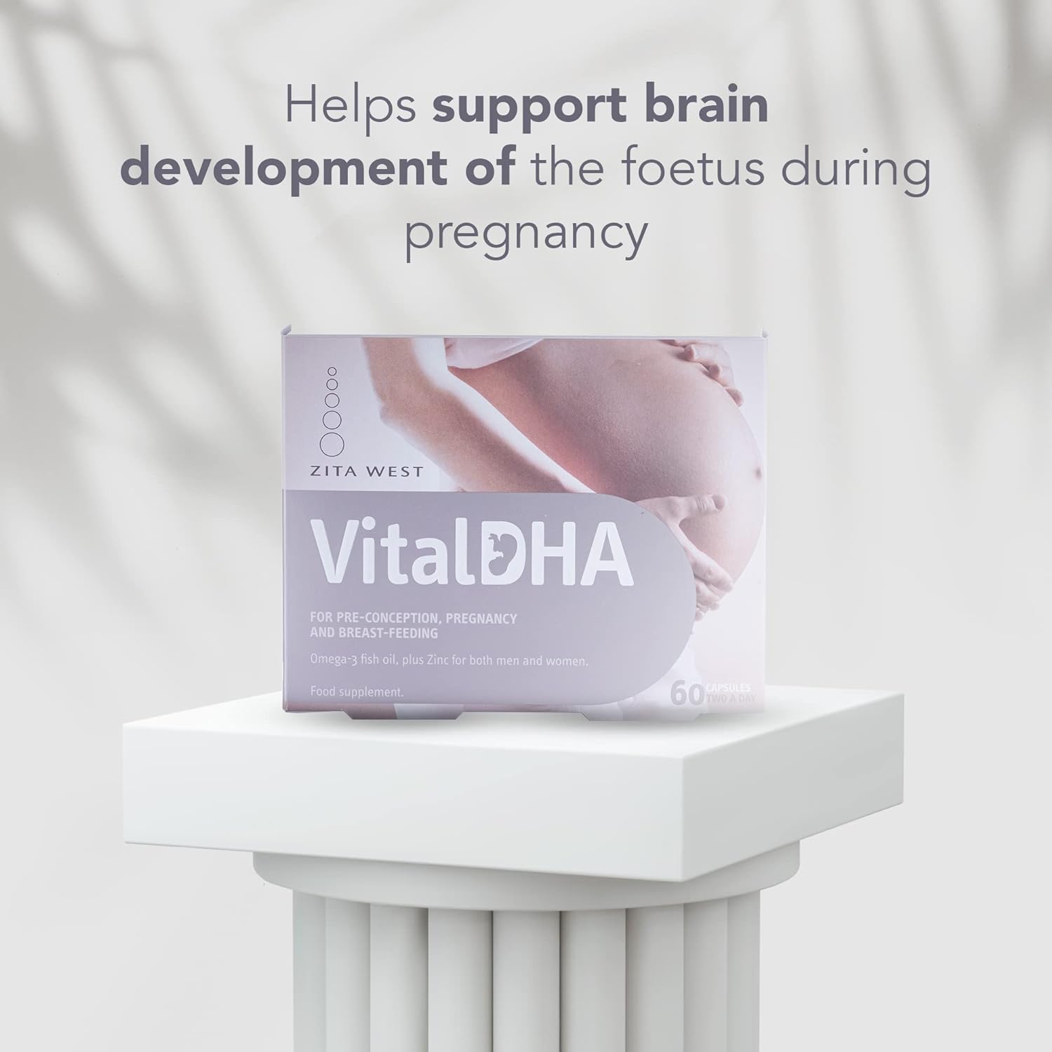 Zita West Vital DHA with Omega 3 for Fertility, Pregnancy and Breastfe